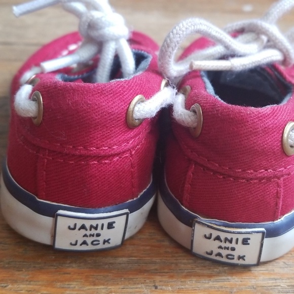 Janie and jack size 4 boat shoes - Picture 2 of 4